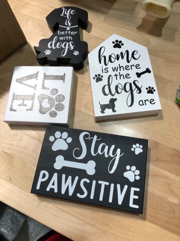 Photo 1 of =4 TIER DOG DECOR TRAY