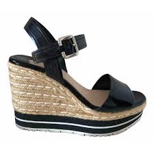 Photo 2 of ALLASWISH WOMENS PLATFORM SANDALS BLACK 7.5