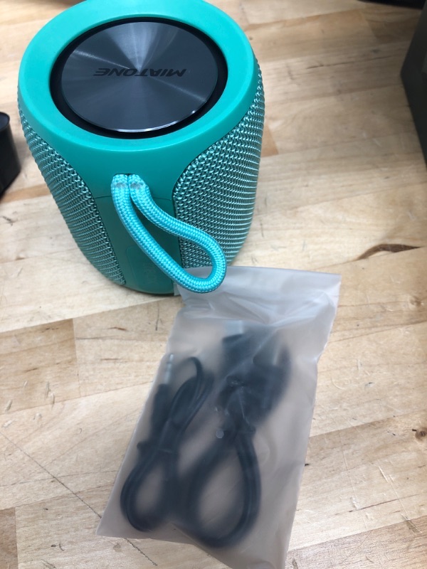 Photo 1 of Portable Bluetooth Speakers, Gifts for Women Men, Louder Volume, Longer Playtime, IPX7 Waterproof, Bluetooth 5.0, Dual Pairing, Wireless Speaker for Gifts Party Skiing Camping, Gifts for Girls Boys Green
