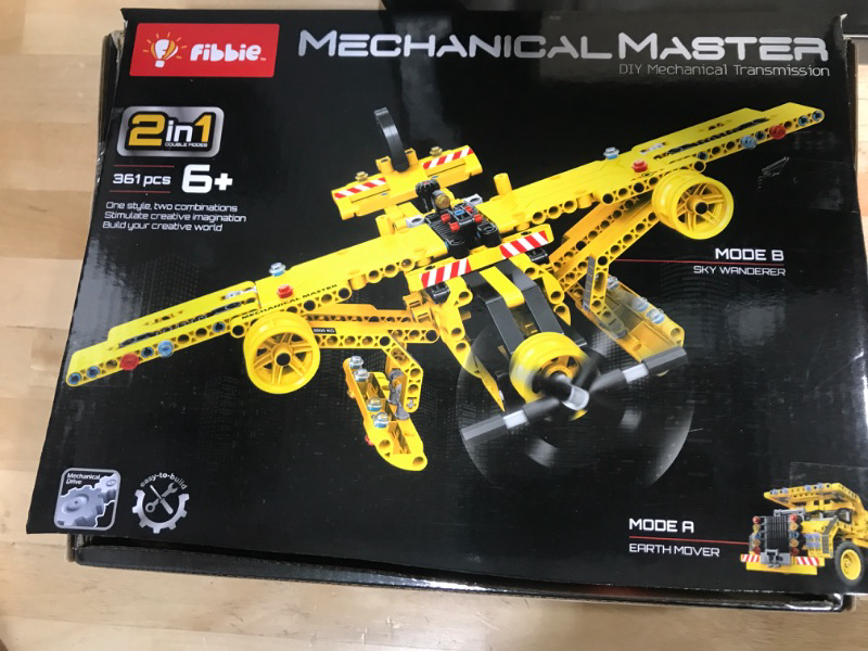 Photo 2 of  Airplane Take Apart Toy, 361 Pcs DIY Building Kit, Learning Engineering Construction Toy, Ideal Gift