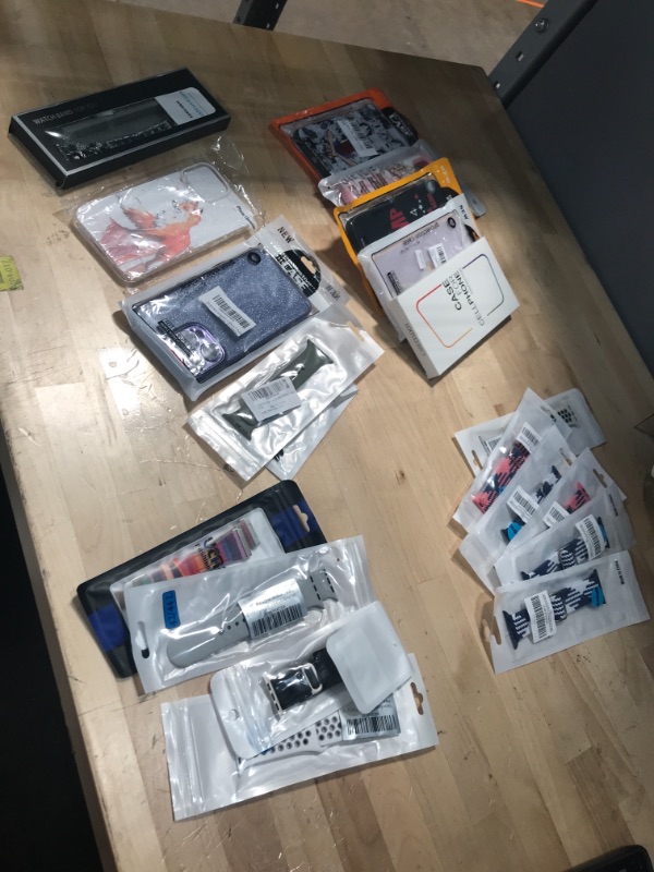 Photo 1 of ***NON-REFUNDIBLE***BUNDLE OF 20 assorted phone accessories 