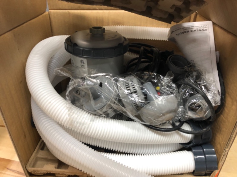 Photo 2 of Ace Trading-Bw Pools Flowclear Bestway Filter Pump 1500 gal 14 in. H X 13 in. W X 18 in. L