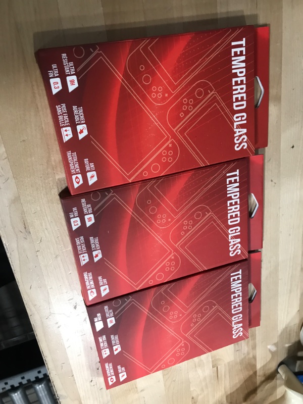 Photo 1 of (3PACK)MES MERRY Tempered Glass Screen Protector for 2023 ASUS ROG Ally Handheld, 7 inch, 3 Pack