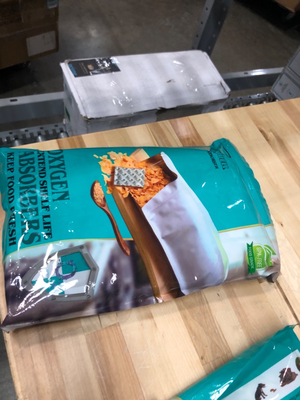 Photo 1 of 2500cc Oxygen Absorbers for Food Storage, 20 PCS O2 Absorbers Food Grade for Mylar Bags, Mason Jars, Vacuum Bags, Flour, Wheat, Oats and Freeze Dried Foods Long Term Storage (2500cc, 20Packets) 20 2500cc