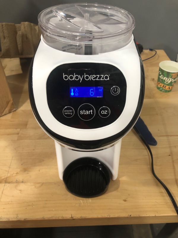 Photo 2 of Baby Brezza Formula Pro Mini Baby Formula Maker – Small Baby Formula Mixer Machine Fits Small Spaces and is Portable for Travel– Bottle Makers Makes The Perfect Bottle for Your Infant On The Go Formula Pro Mini Dispenser Machine