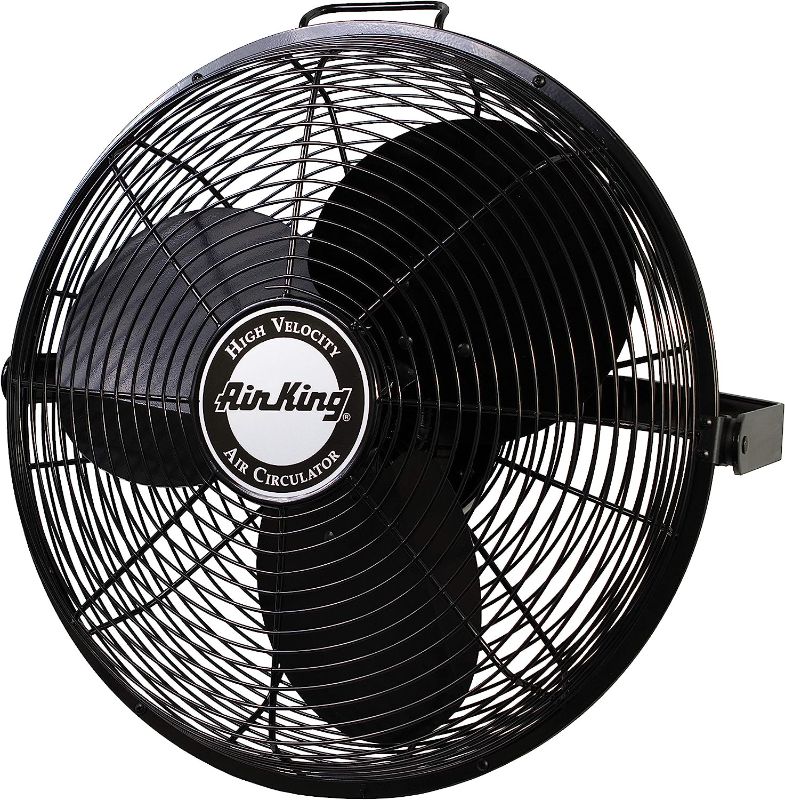 Photo 1 of 
Air King 9318 Industrial Grade High Velocity Multi Mount Fan, 18-Inch,Black
Style:Fan