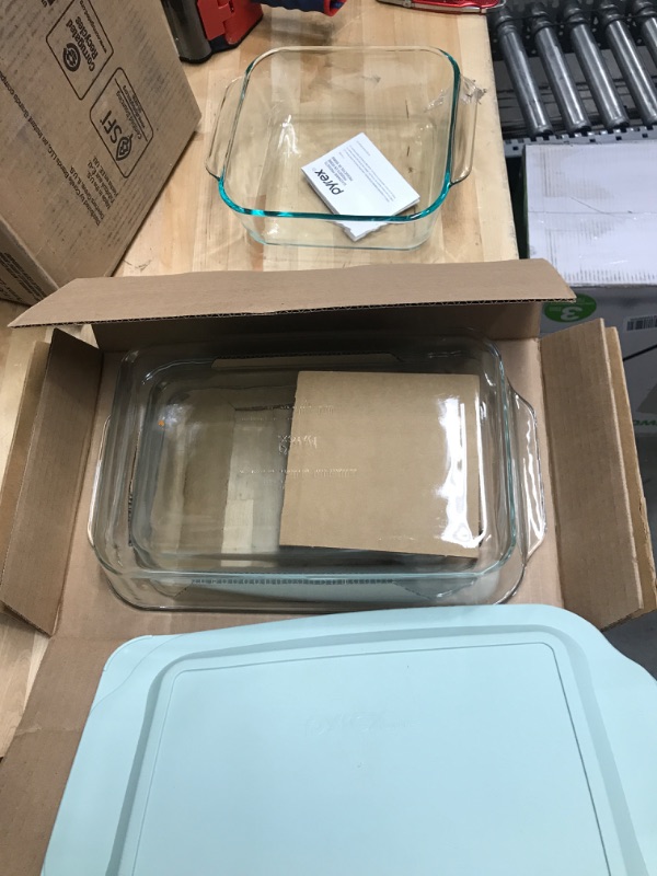 Photo 2 of 
Sage Color*****Pyrex Deep 6-Piece Glass Baking Dish Set with Lids, Glass Bakeware Set, 13x9-Inch, 7x11-Inch & 8x8-Inch Baking Dishes, Non-Toxic, BPA-Free Lids,...