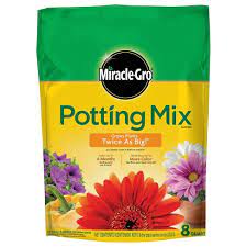 Photo 1 of 2 Miracle-Gro Premium Potting Mix 8qt
