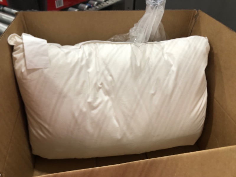 Photo 1 of 50 white goose down / 50 white goose feathers pillow