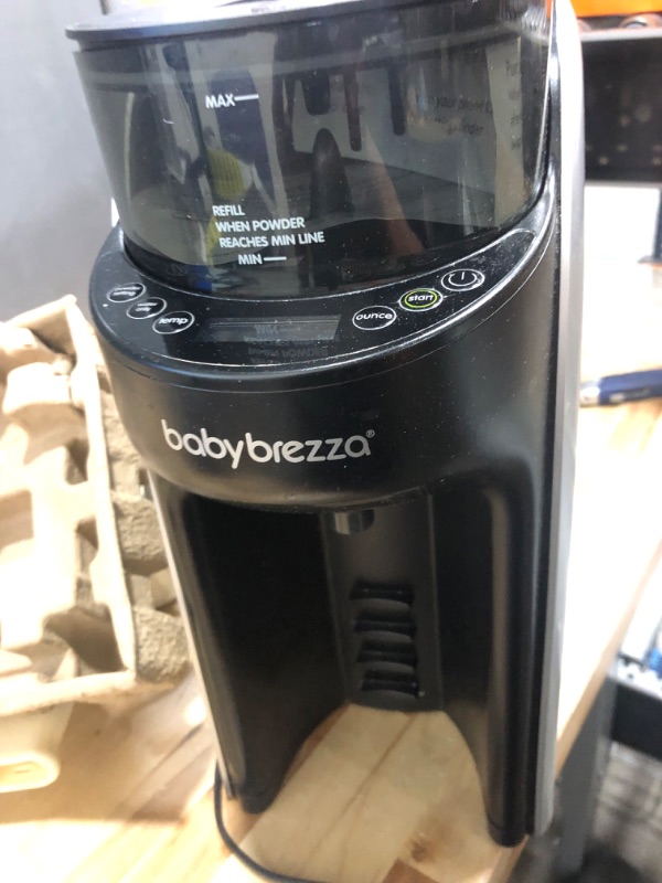 Photo 4 of Baby Brezza Formula Pro Mini Baby Formula Maker – Small Baby Formula Mixer Machine Fits Small Spaces and is Portable for Travel– Bottle Makers Makes The Perfect Bottle for Your Infant On The Go Advanced, WiFi