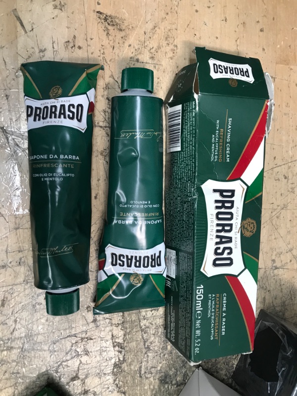 Photo 2 of 2 PACK Proraso Refreshing Shaving Cream for Men
