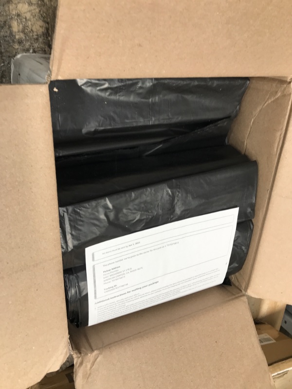 Photo 2 of **SOME BAGS MISSING**
Reli. Easy Grab Trash Bags, 55-60 Gallon (150 Count), Made in USA | Star Seal Super High Density Rolls (Heavy Duty Can Liners, Garbage Bags, Bulk Contractor Bags 50, 55, 60 Gallon Capacity) - Black