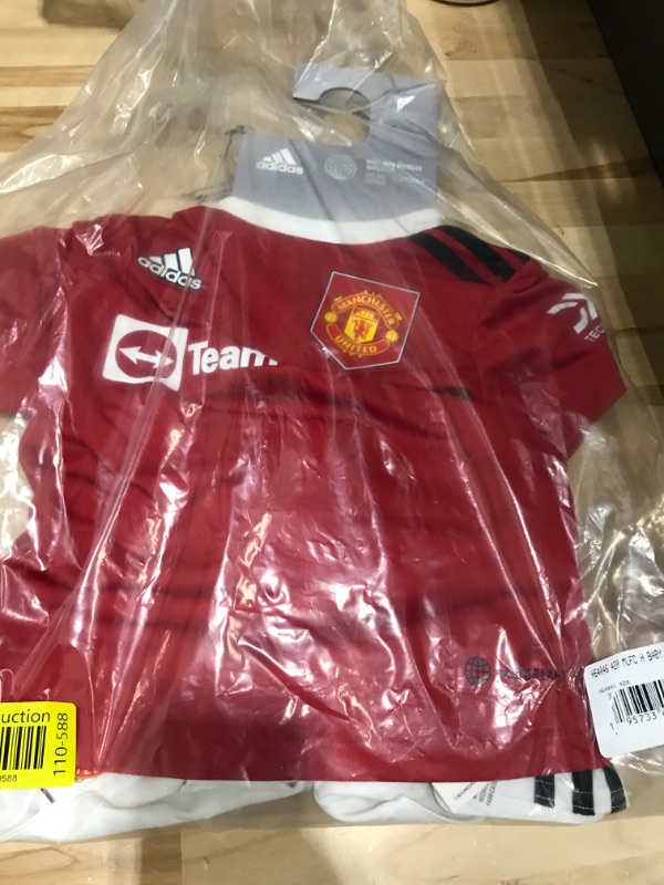 Photo 2 of adidas Infant Soccer Manchester United 22/23 Home Mini Kit 12 Months