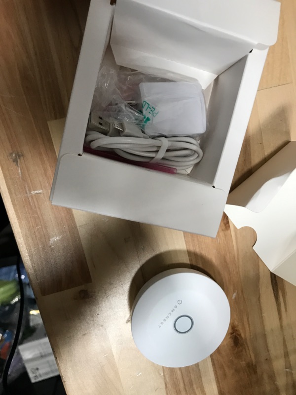 Photo 1 of **ONLY THE ALARM HUB**  Amcrest Home Security System, DIY Smart Home Alarm System for Home with No Monthly Fees, Remote Arm/Disarm & Phone App Alerts, 4 Pieces-Kit (PIR Motion Sensor, Door Window Sensor, Alarm Hub)