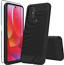 Photo 1 of Huness Case for Moto G Pure Case/Moto G Power 2022 Case + Tempered Glass Screen Protector Scratch Resistant & Airbag Shock-Absorption Phone Case - Black
Set of 2