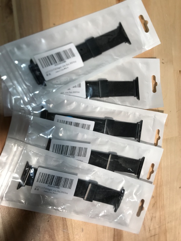 Photo 2 of 5PK-last posh star black rainbow apple watch band 38,40/41