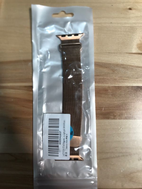 Photo 2 of last posh star ROSE GOLD rainbow apple watch band 42/44/45