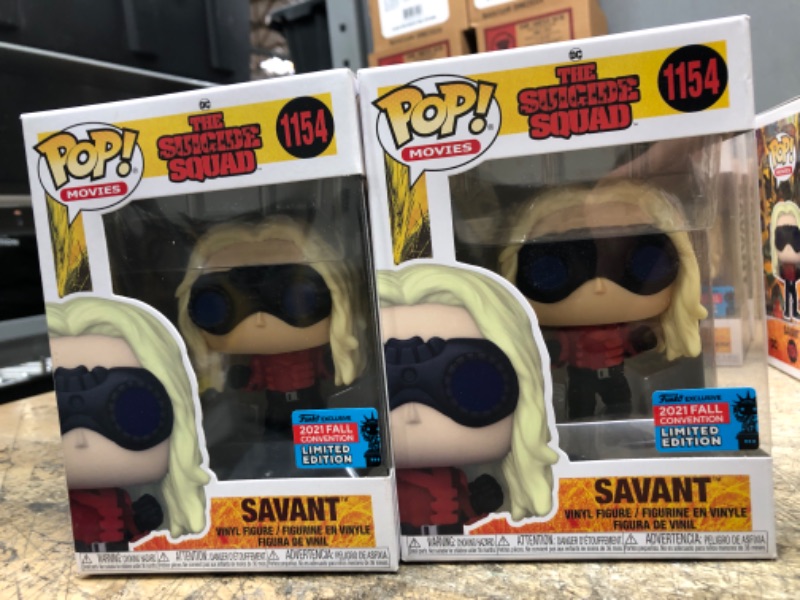 Photo 2 of 2 Funko Pop! Movies: Suicide Squad - Savant, Fall Convention Exclusive 2021