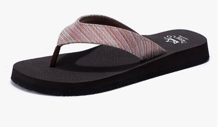 Photo 1 of TARELO Women Flip Flops Wedge Sandals Soft Thong Slides Non Slip On Slippers Size 10