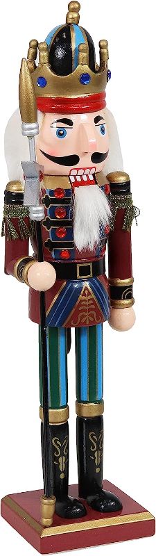 Photo 1 of 15 Inch Wooden Nutcracker 