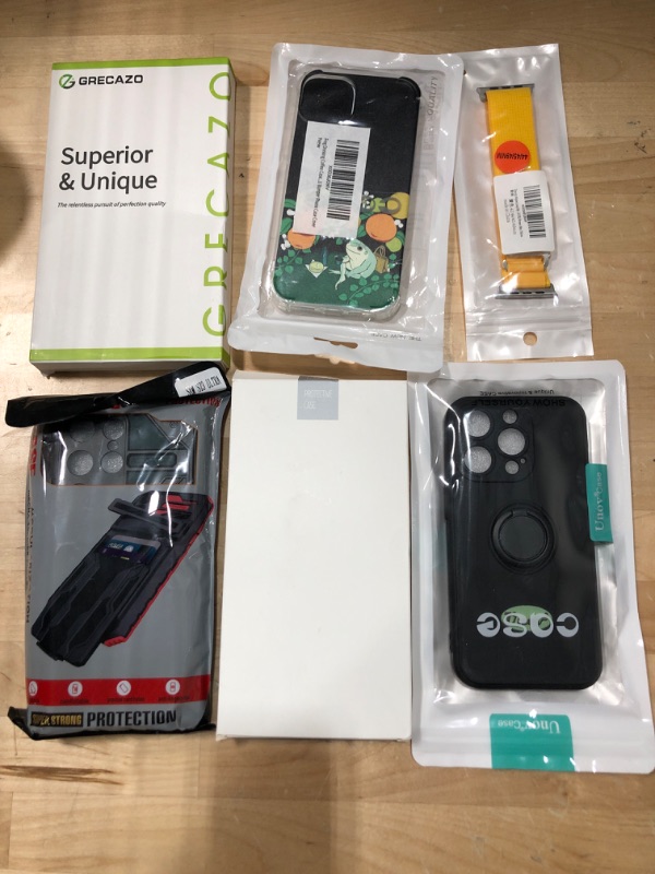 Photo 1 of 6 ITEMS, ASSORTED PHONE ACCESSORIES BUNDLE