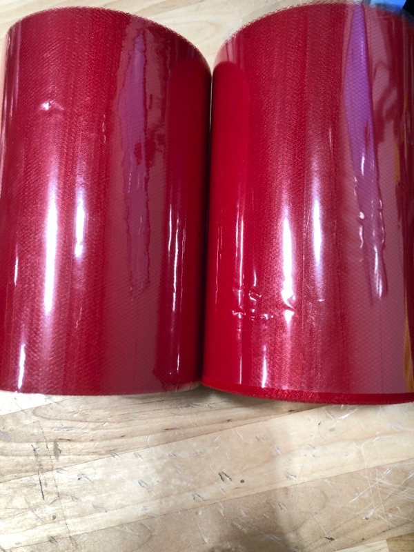 Photo 1 of 2 ITEMS, Tulle Rolls, 6 Inch Tulle Fabric Spool/ 6“ x 100 Yards Red BUNDLE
