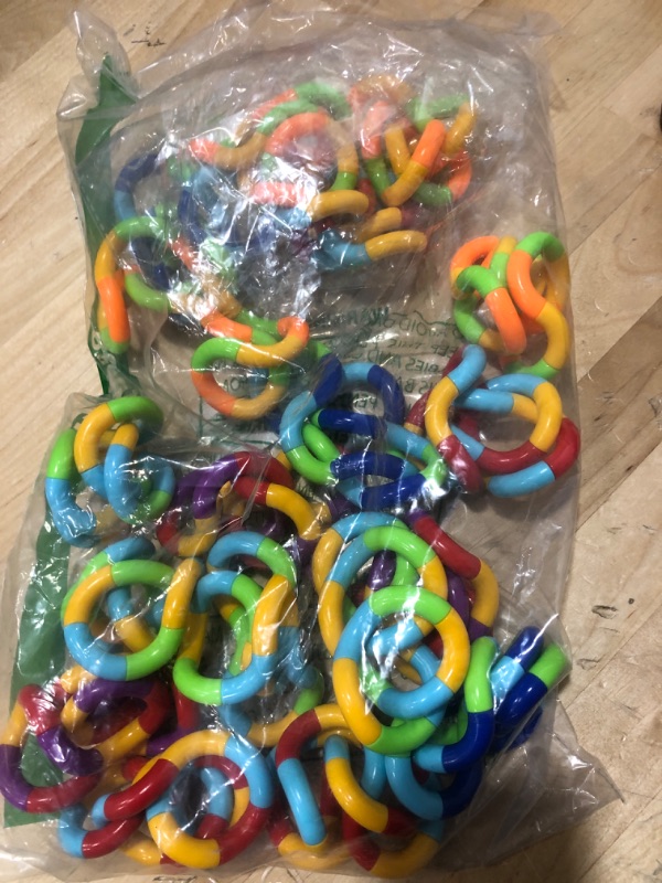 Photo 1 of 20 PCS Multicolored Quiet Fidgets Toys for Unique Fidget Experience, Anti Anxiety Sensory Toys Combine into New Shapes, Brain Imagination Tools, Relax Therapy Educational Toy for Kids Boys Adults