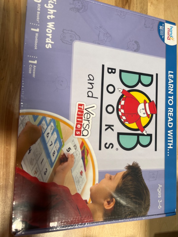 Photo 2 of hand2mind Learn to Read with BOB Books and VersaTiles Sight Words Set