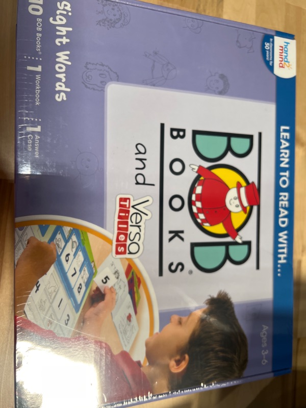 Photo 2 of hand2mind Learn to Read with BOB Books and VersaTiles Sight Words Set