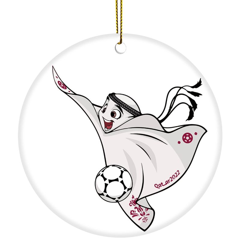 Photo 1 of 3 pack - 2022 Qatar FIFA World Cup Christmas Ornament,2022 Christmas Ornaments,FIFA World Cup 2022 Ornament,Qatar 2022 World Cup Ornaments for Christmas Tree,World Cup Decorations 2022