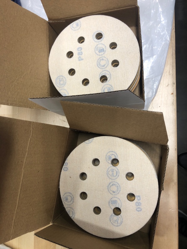 Photo 1 of 2 Pack of Various Grits Sandpaper for Sanders