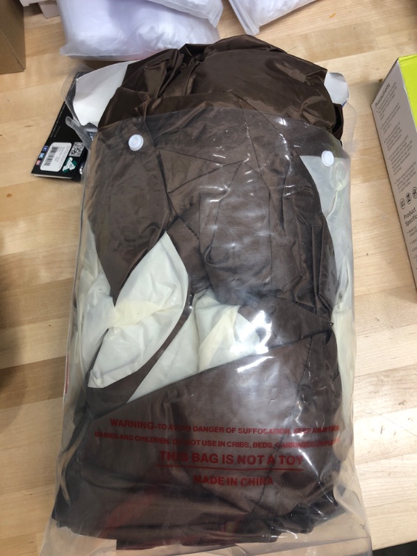 Photo 1 of *CHILD SIZE* Spooktacular Creations Inflatable Halloween Costume Full Body Sloth Inflatable Costume - Child Unisex 7-10 Years Old Inflatable Costume Brown