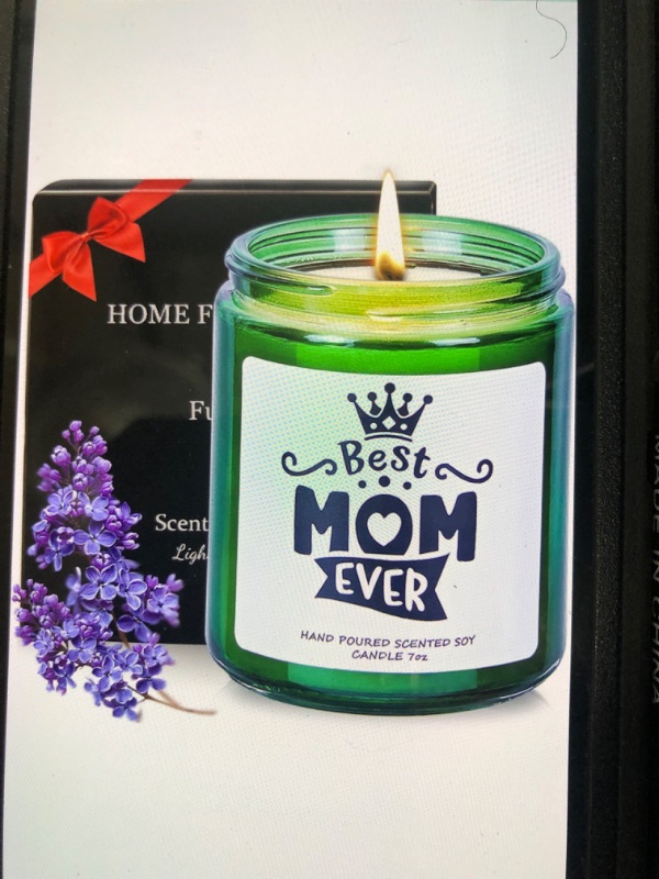 Photo 1 of 2 Pack****Impouo Gifts for Mom Lavender Scented Candle