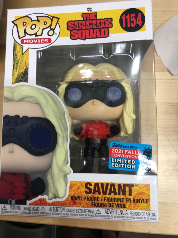 Photo 2 of Funko POP! Movies the Suicide Squad Savant #1154 Exclusive