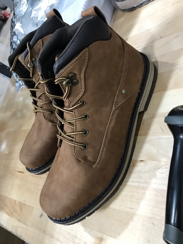 Photo 2 of CHUKKA WORK BOOTS BROWN SIZE 10