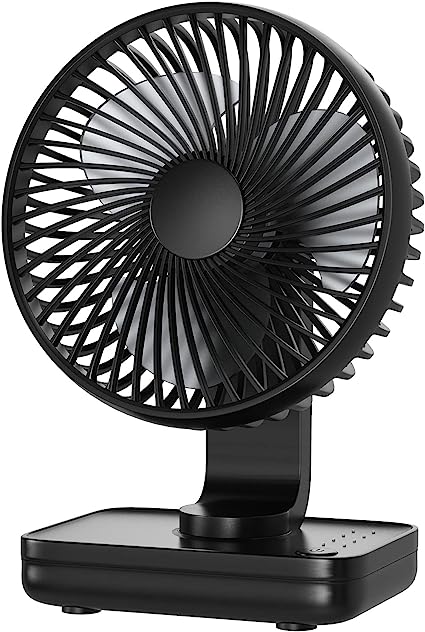 Photo 1 of  Small Rechargeable Desk Fan for Home Office Room 
