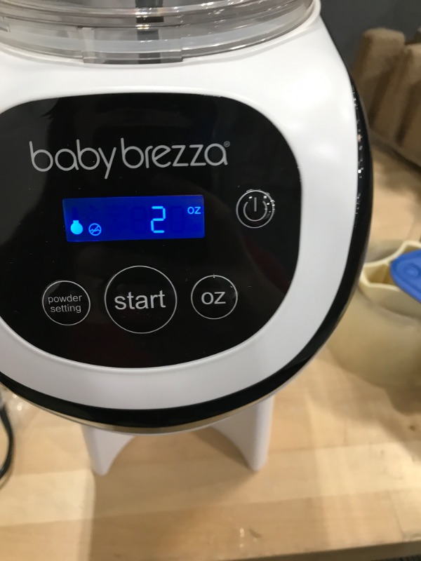 Photo 2 of Baby Brezza Formula Pro Mini Baby Formula Maker – Small Baby Formula Mixer Machine Fits Small Spaces and is Portable for Travel– Bottle Makers Makes The Perfect Bottle for Your Infant On The Go Formula Pro Mini Dispenser Machine