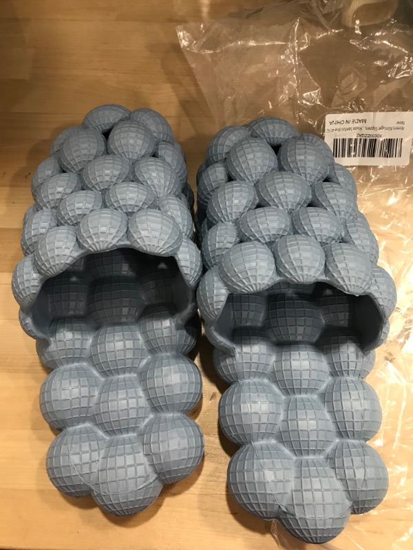 Photo 1 of ASONGMAKE Womens Massager Slippers,Funny Bubble Unisex Super Soft Sandals Mens Breathable Beach Slides,Bath Shower Slippers Bedroom Spa House Sandals
