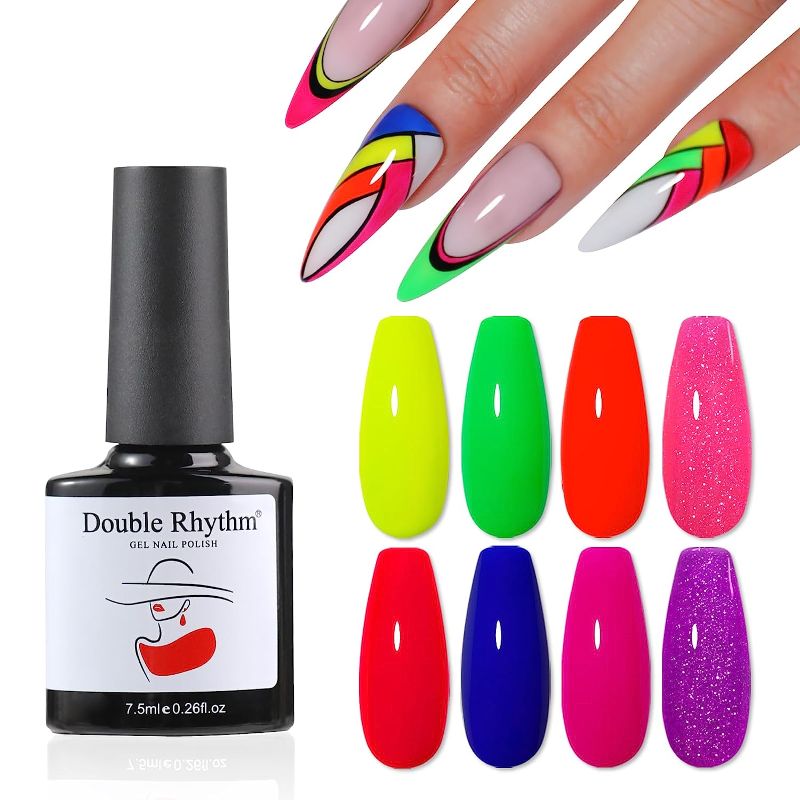 Photo 1 of Double Rhythm 8 Colors Gel Nail Polish Kit  Pack of 3