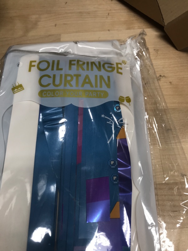 Photo 1 of  Foil Fringe Curtains 