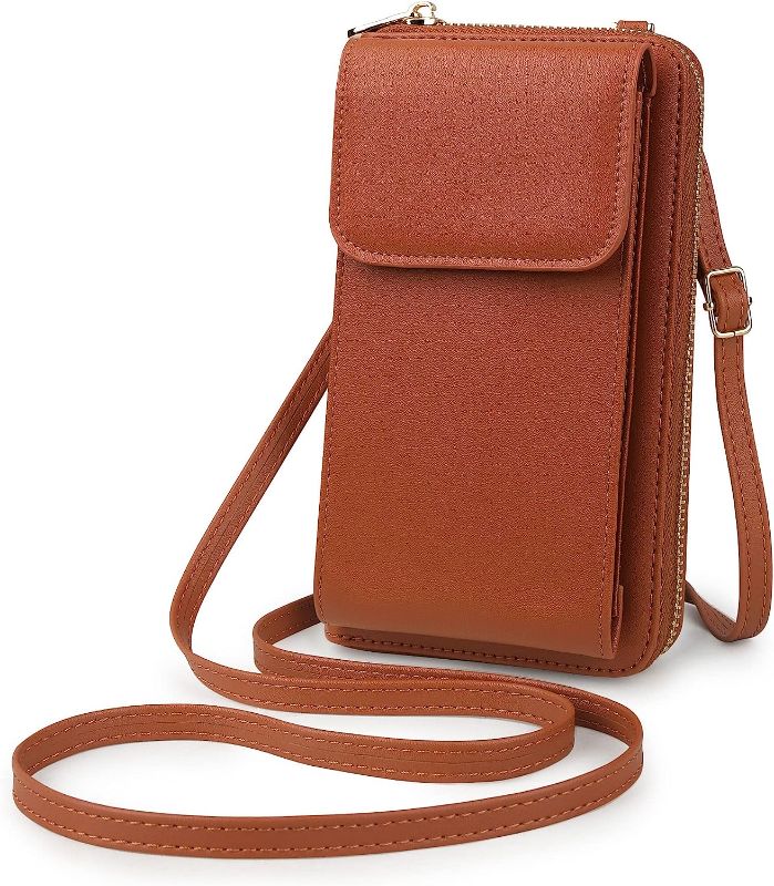 Photo 1 of Audingull Small crossbody bags for women - PU Leather Crossbody Cell Phone Purse Messenger Shoulder Handbag Wallet with Credit Card Slots