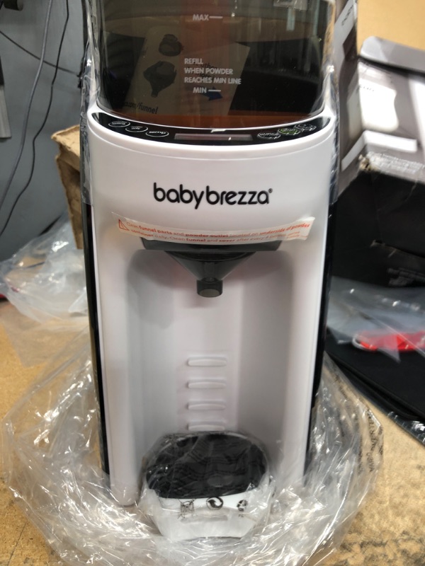 Photo 2 of New and Improved Baby Brezza Formula Pro Advanced Formula Dispenser Machine - Automatically Mix a Warm Formula Bottle Instantly - Easily Make Bottle with Automatic Powder Blending