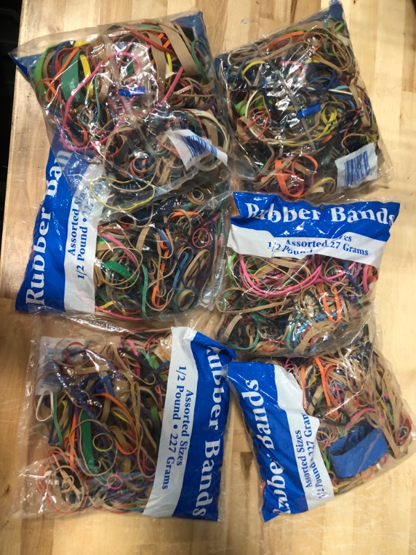 Photo 2 of BUNDLE OF RUBBER BANDS