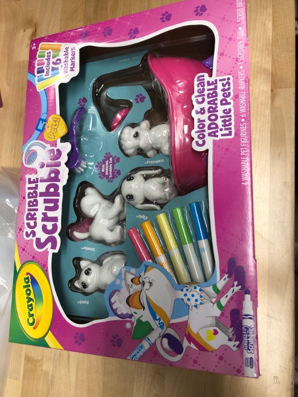 Photo 2 of CRAYOLA SCRIBBLE SCRUBBIE PETS