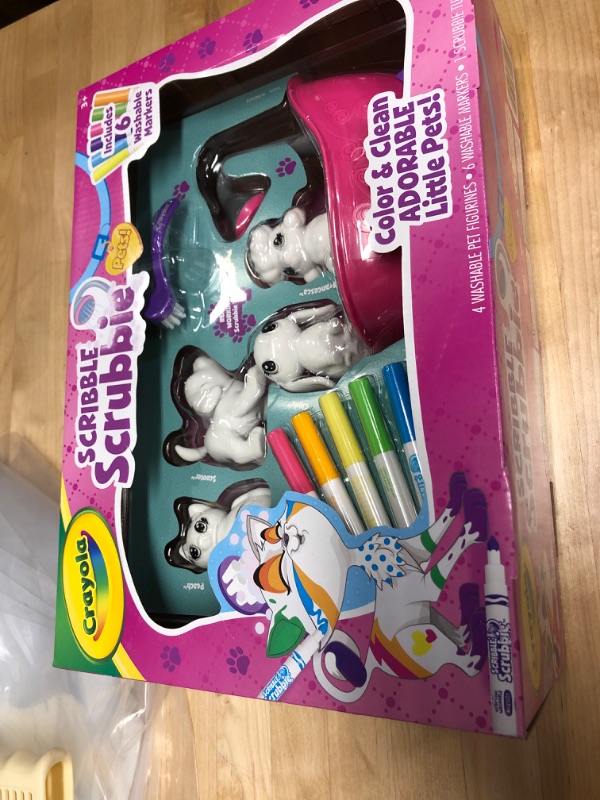 Photo 2 of CRAYOLA SCRIBBLE SCRUBBIE PETS