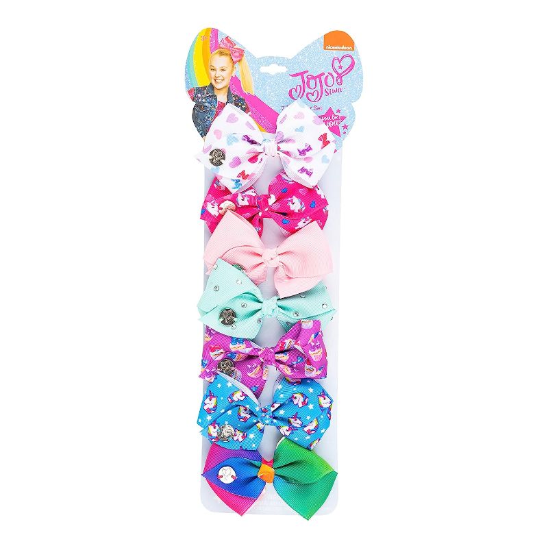 Photo 1 of JoJo Siwa Days of the Week 7 Hair Bows Series 2, 2 pack
