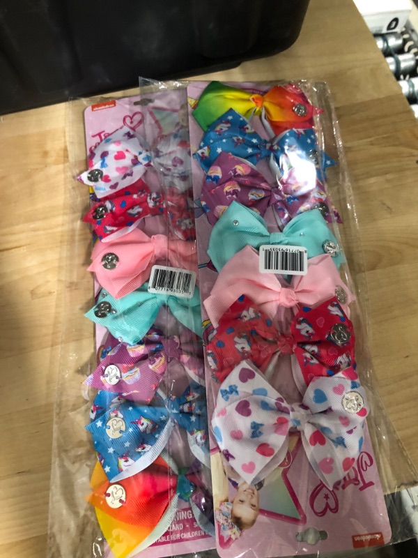 Photo 2 of JoJo Siwa Days of the Week 7 Hair Bows Series 2, 2 pack
