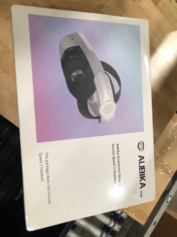 Photo 2 of *** NEW SEALED BOX *** AUBIKA Head Strap for Meta/Oculus Quest 2, Replacement for Elite Strap, Enhanced Support and Comfort in VR Gray