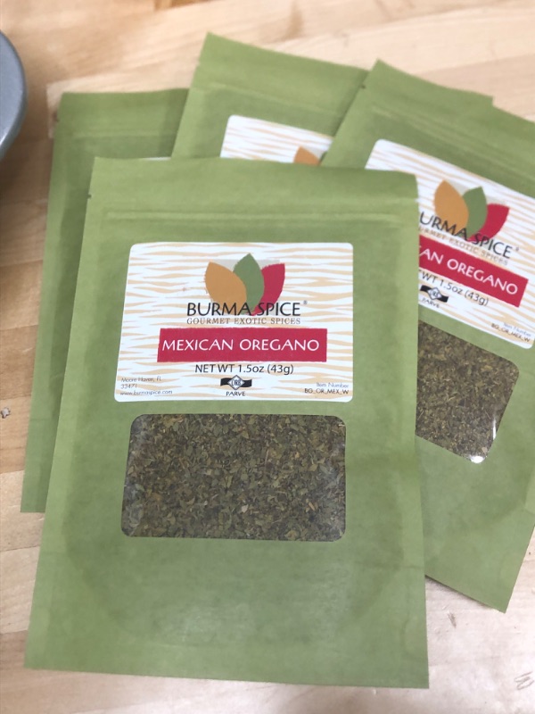 Photo 2 of **bundle 4 pack**
4 ct - Burma Spice Mexican Oregano Aromatic Dried Herb Ideal for Latin-American Recipes 1.5 oz.