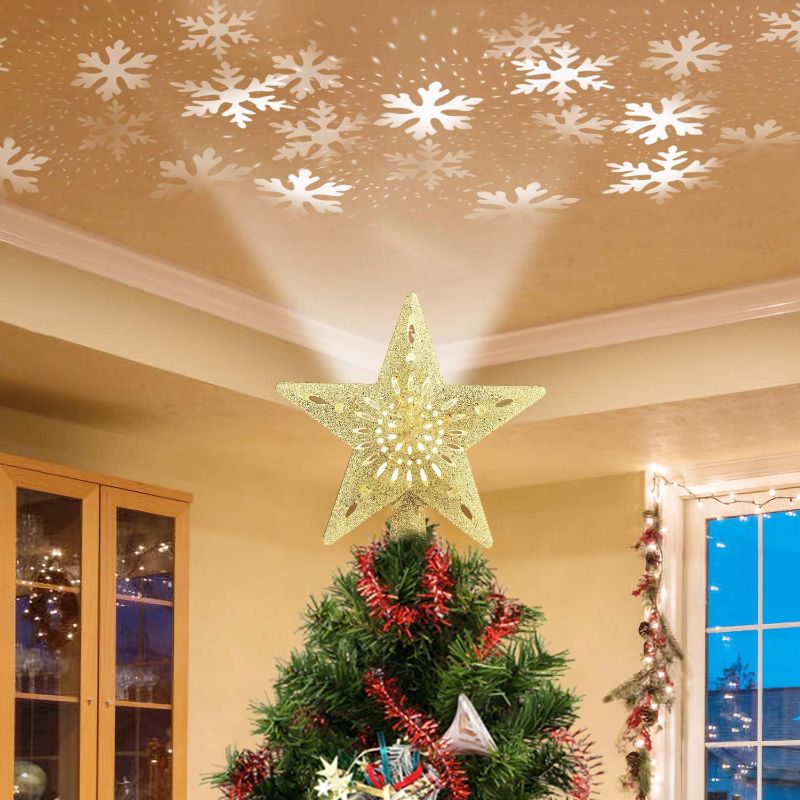 Photo 1 of 
Christmas Tree Topper Lighted Star [